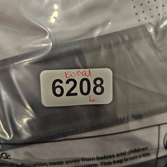 Men's Koral Black and Gray Compression Tights - Size L - Picture 9 of 9